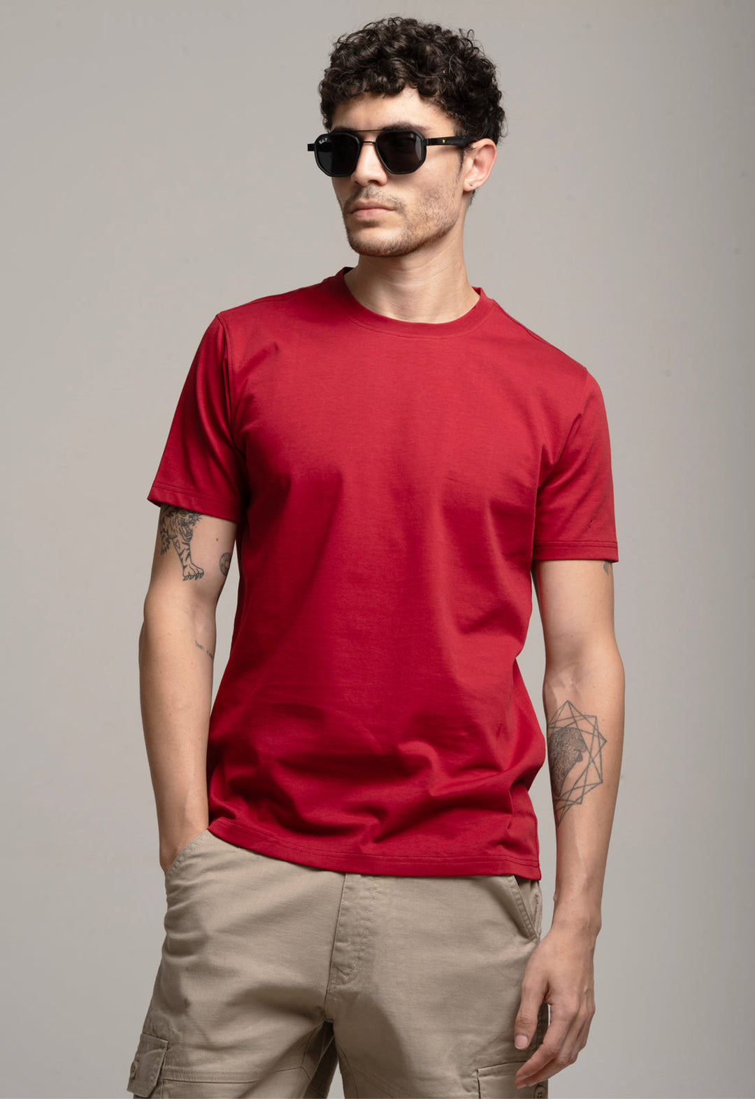 MEN'S PLAIN T-SHIRTS