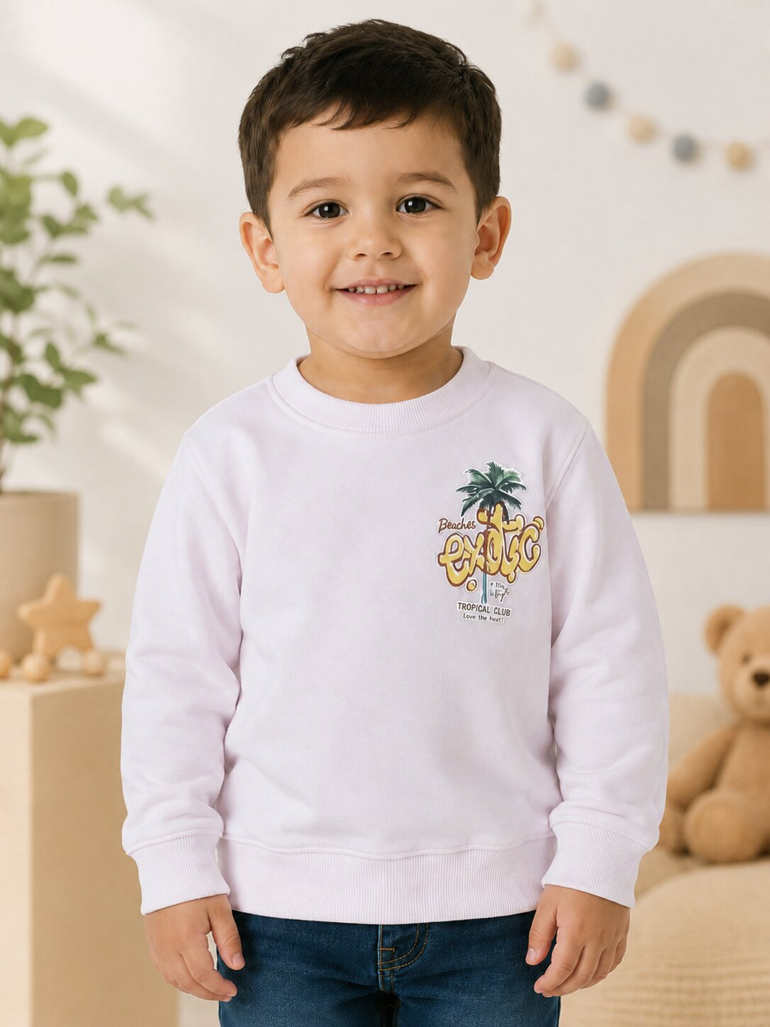 Sportking Stay Fresh Graphic Sweatshirt – Pink