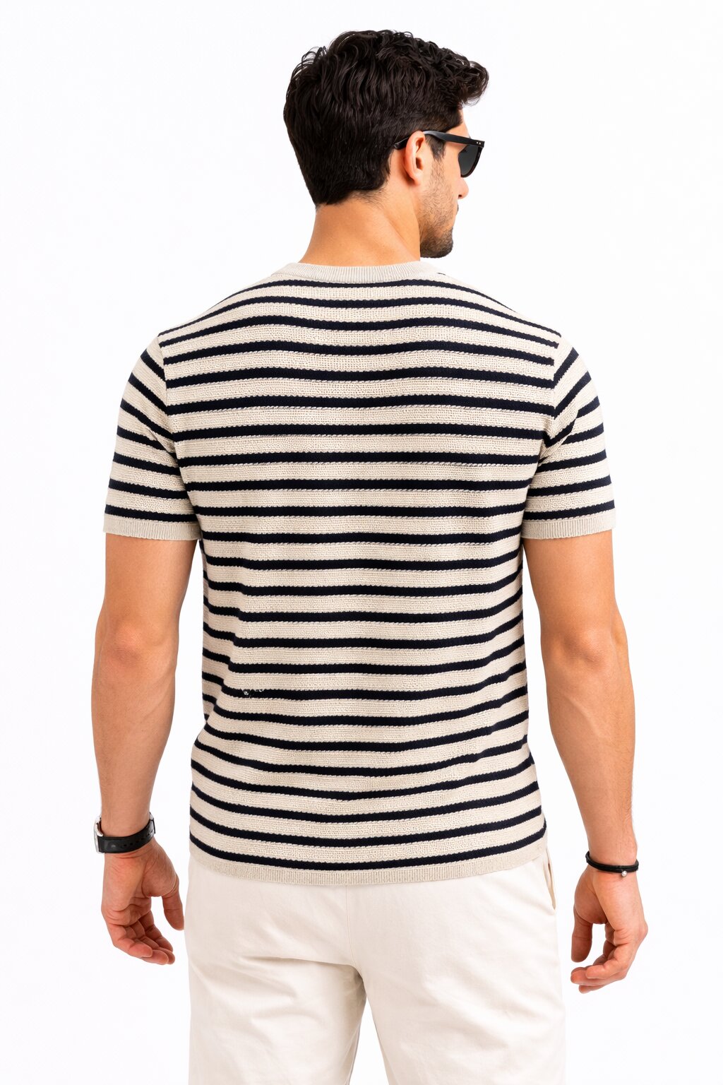 Striper T-shirt - Beige