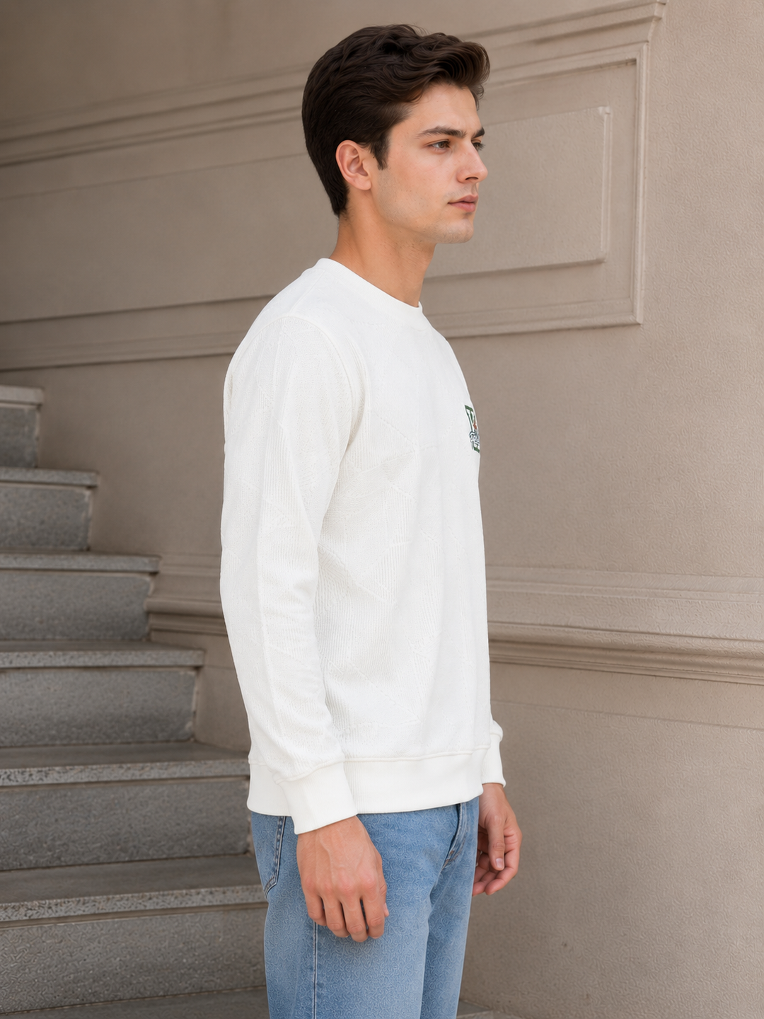 Graphic Sweatshirt – Off White