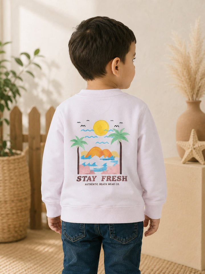 Sportking Stay Fresh Graphic Sweatshirt – Pink