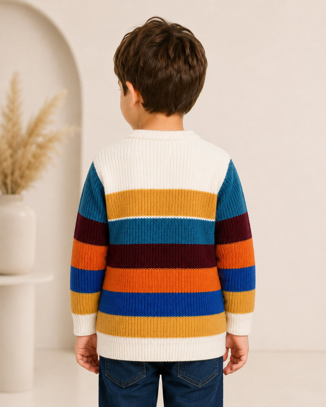 Sportking Striped Sweater – Multicolor