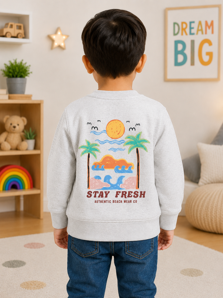 Sportking Stay Fresh Graphic Sweatshirt – Melange