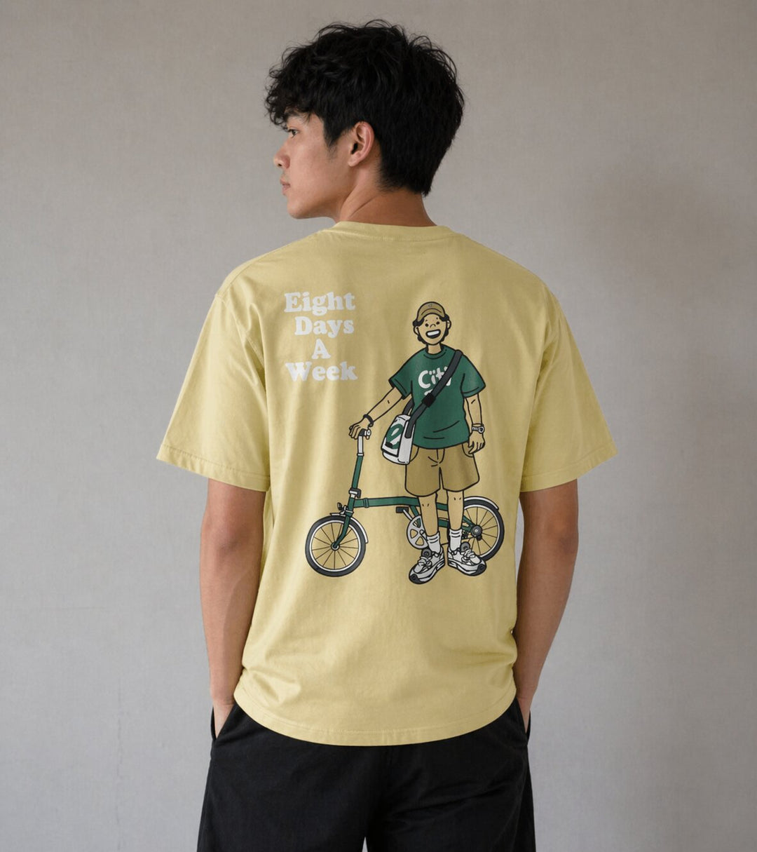 Graphic T-shirt - Yellow