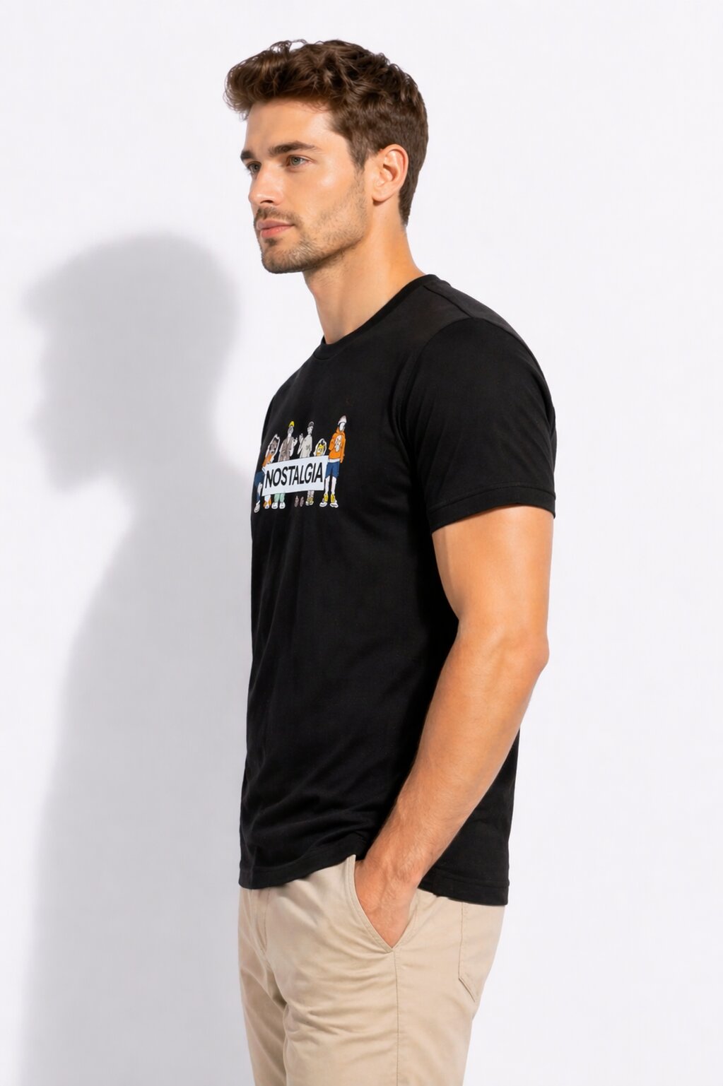 Graphic T-shirt - Black