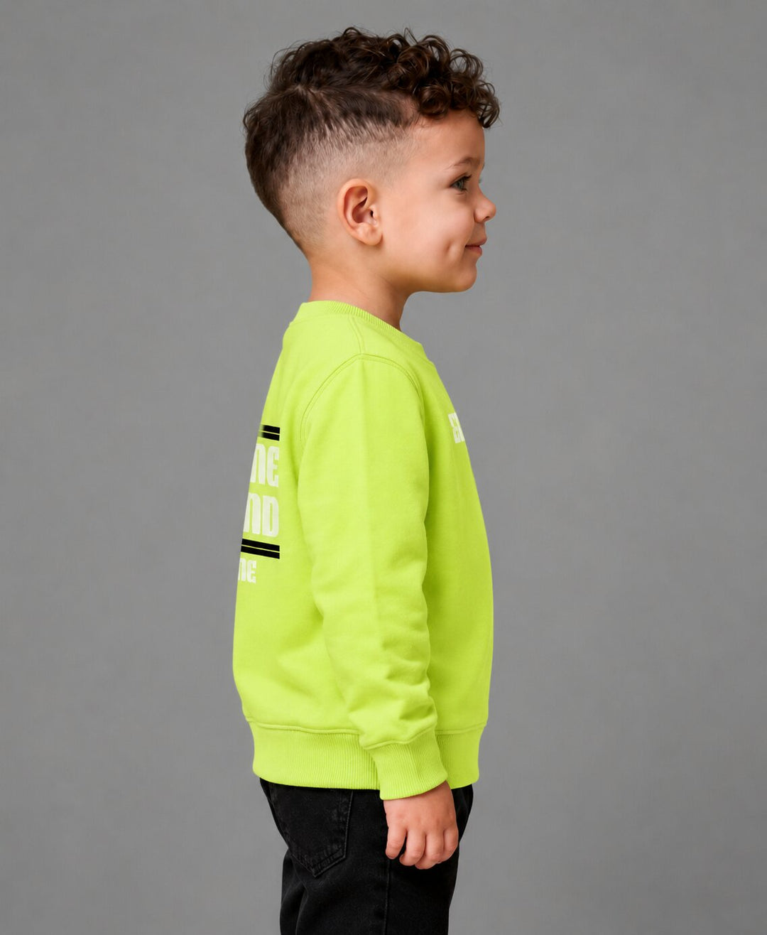 Sportking Boys Typography Graphic Sweatshirt – P.Green