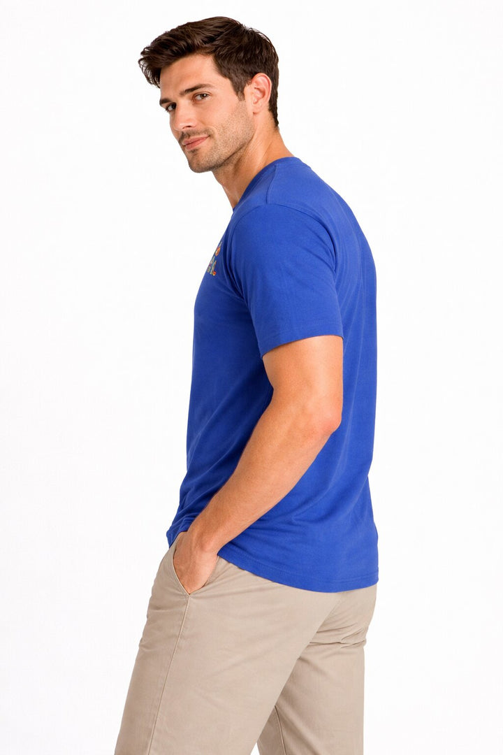 Graphic T-shirt - Royal Blue