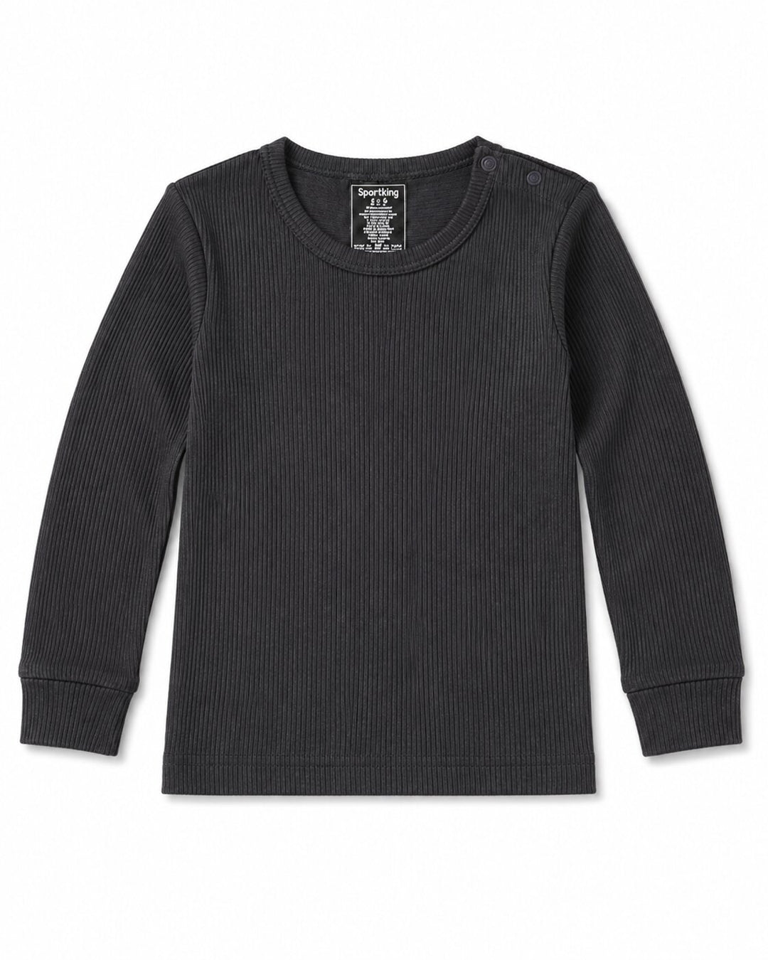 Sportking Kids Thermal Top Pack of 2 – Off White/D.Grey