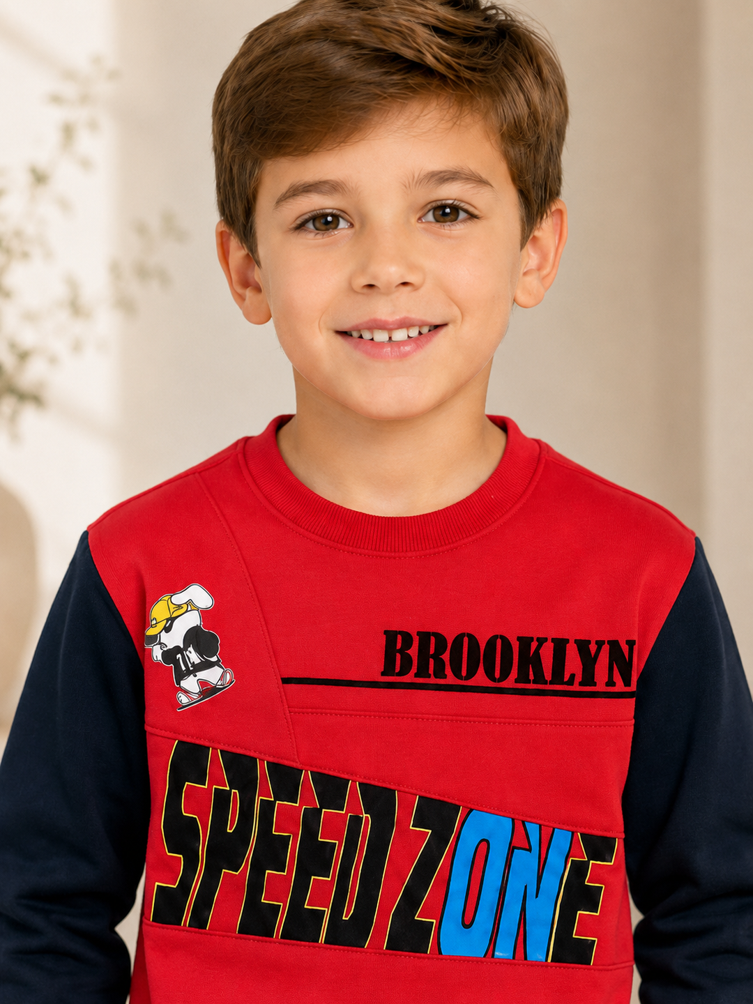 Sportking Racing Graphic Sweatshirt – Red