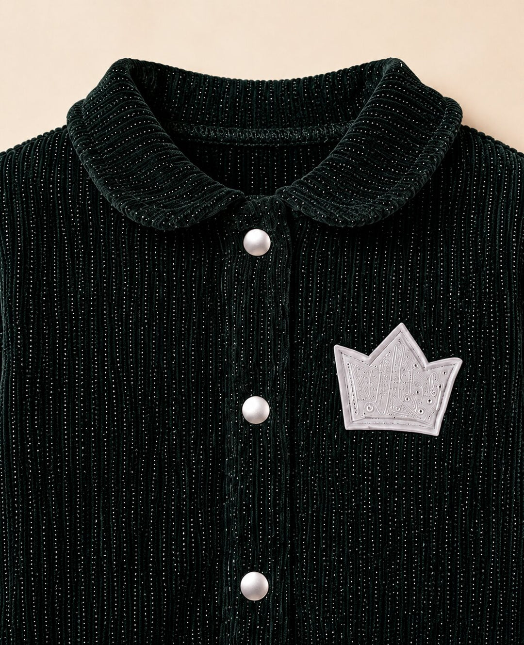 Sportking Girls Crown Patch Winter Top – Green