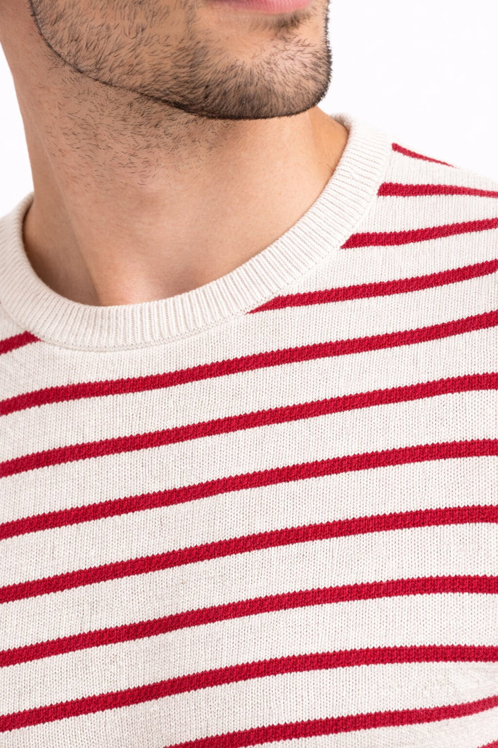 Striper T-shirt - Off White