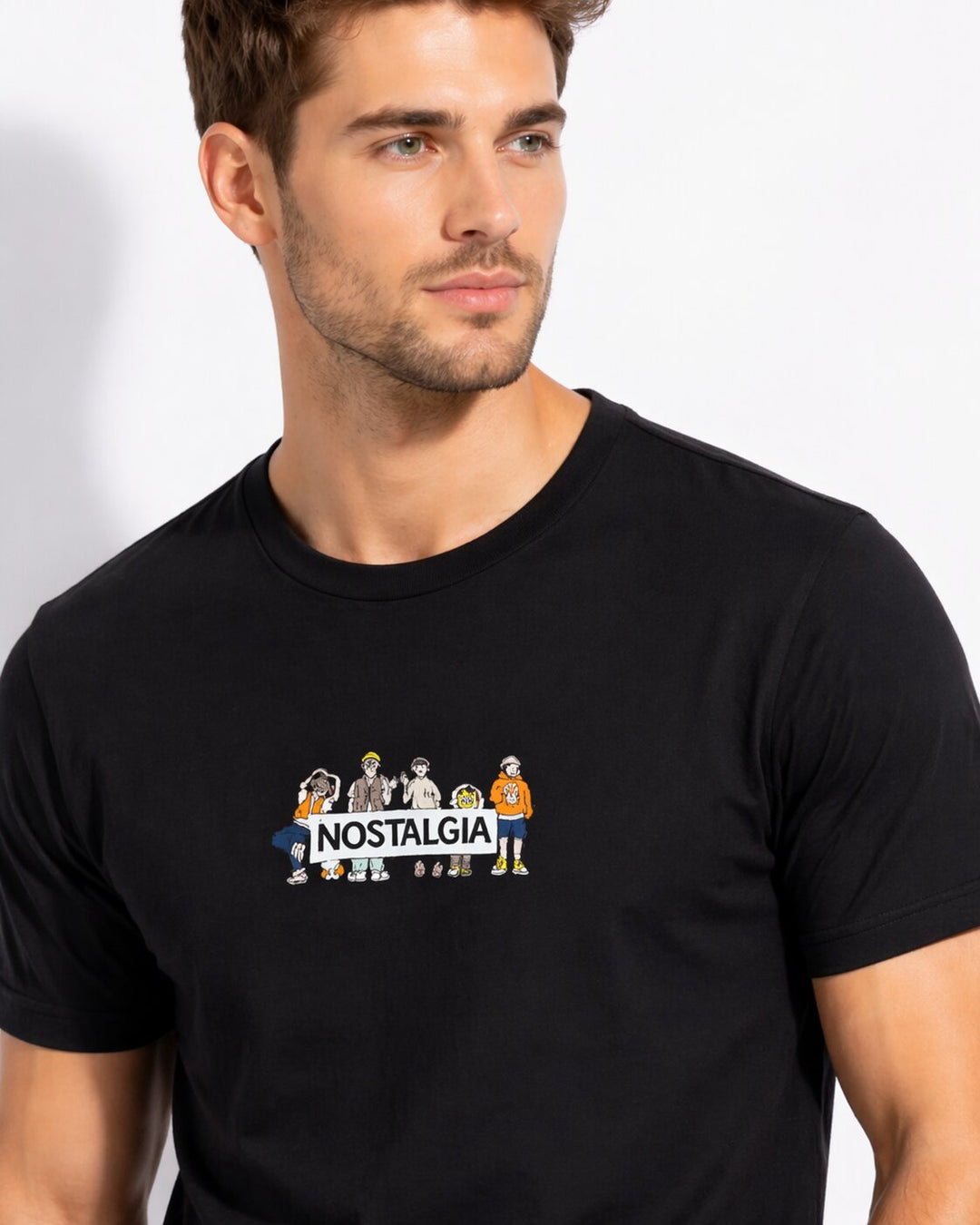 Graphic T-shirt - Black