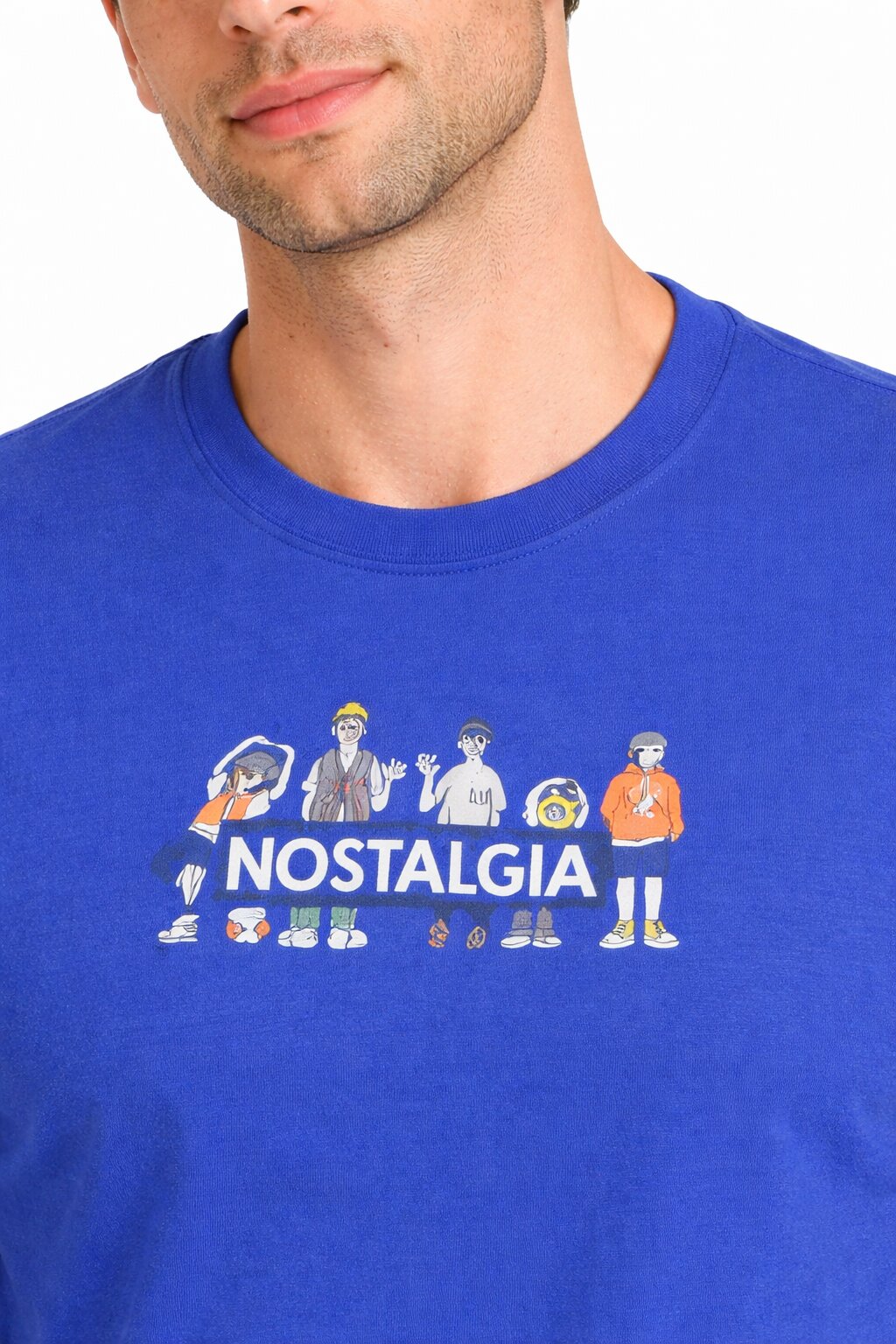 Graphic T-shirt - Royal Blue