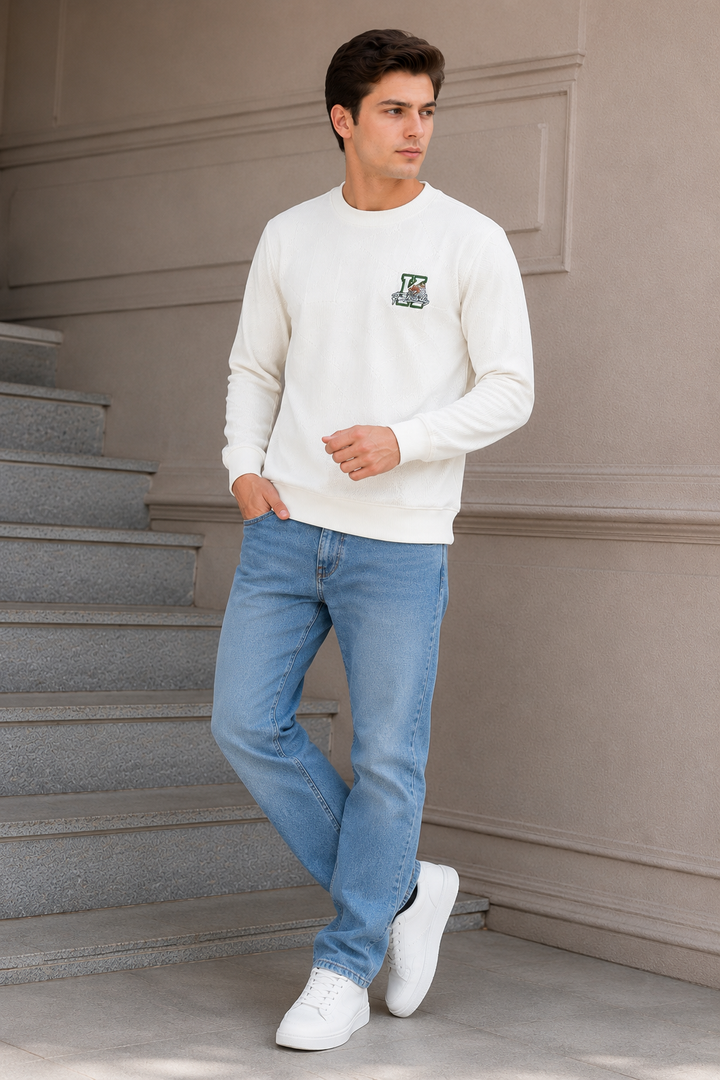 Graphic Sweatshirt – Off White