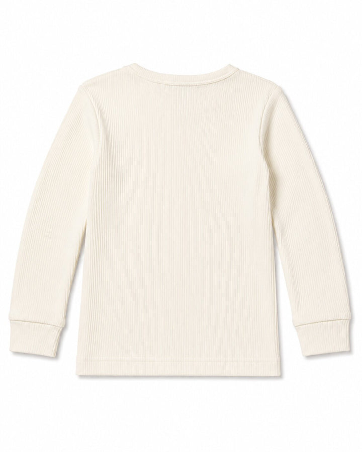 Sportking Kids Thermal Top Pack of 2 – Off White/D.Grey