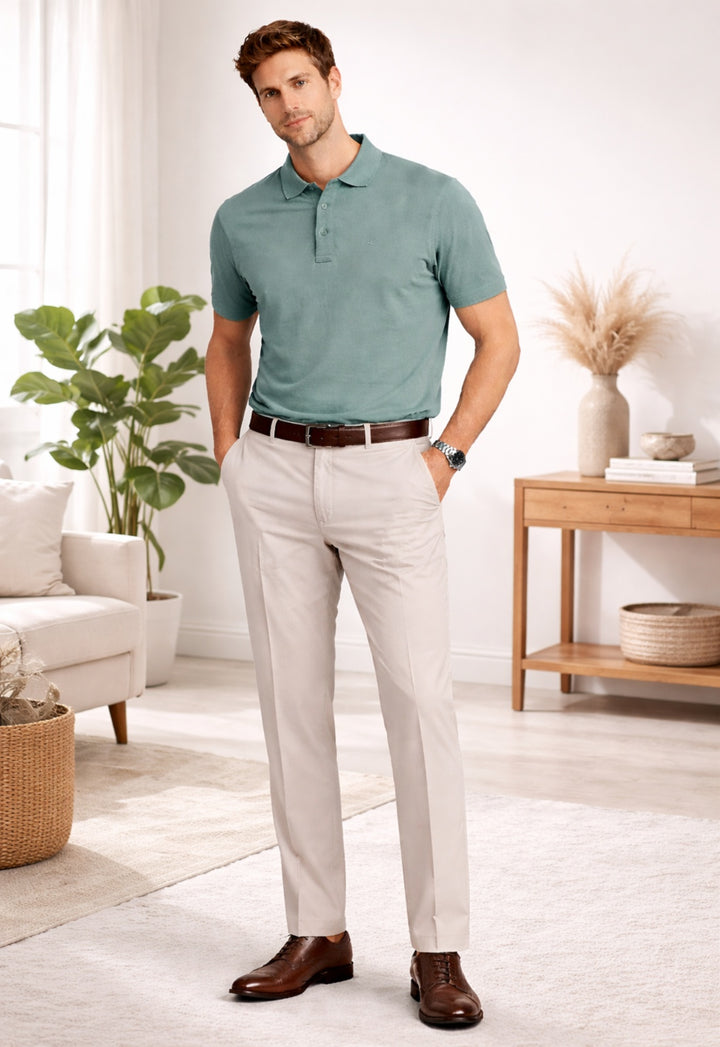 Basic Polo T-Shirt – Green