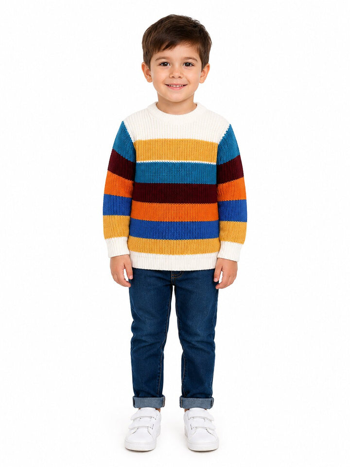 Sportking Striped Sweater – Multicolor