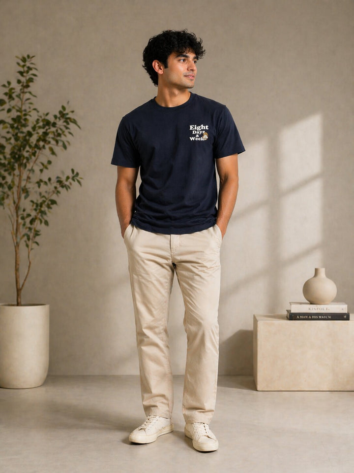 Graphic T-shirt - Navy