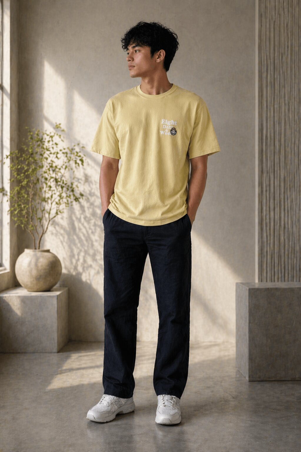 Graphic T-shirt - Yellow
