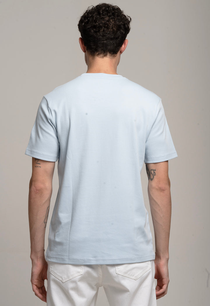 Basic Regular Fit T-Shirt - Sky