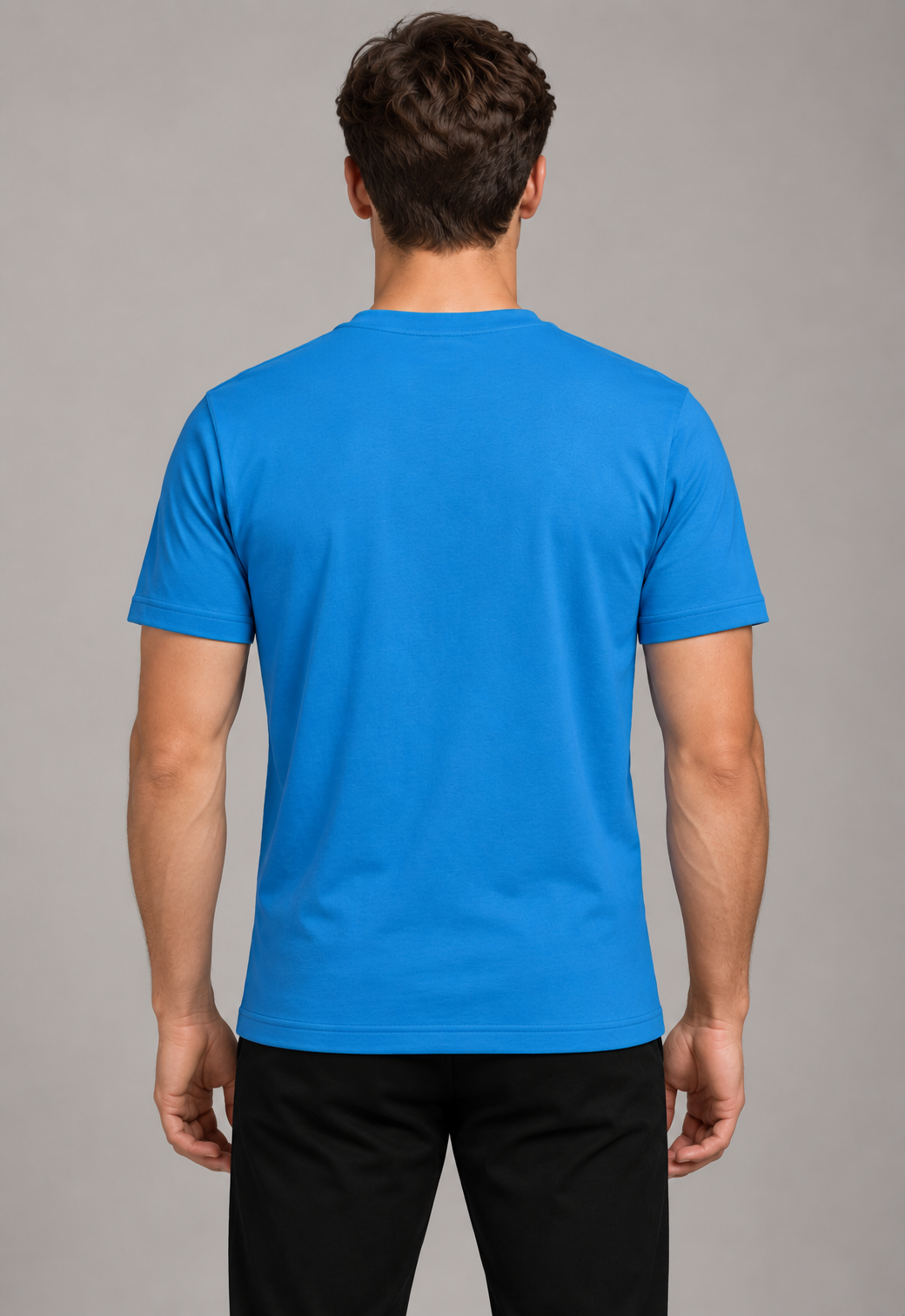 Basic Regular Fit T-Shirt - Royal Blue