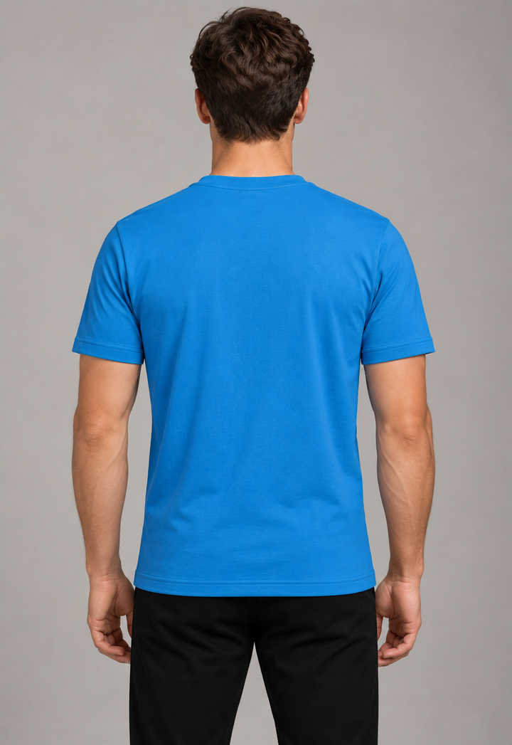 Basic Regular Fit T-Shirt - Royal Blue