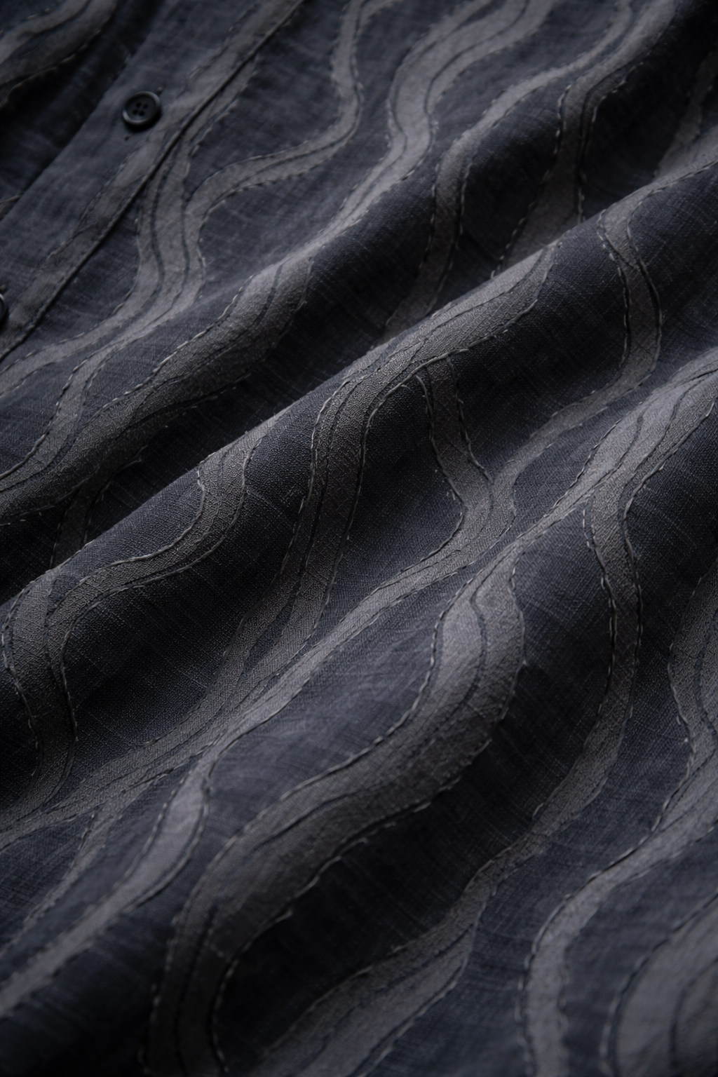 Textured Shirt for Men - Anthra