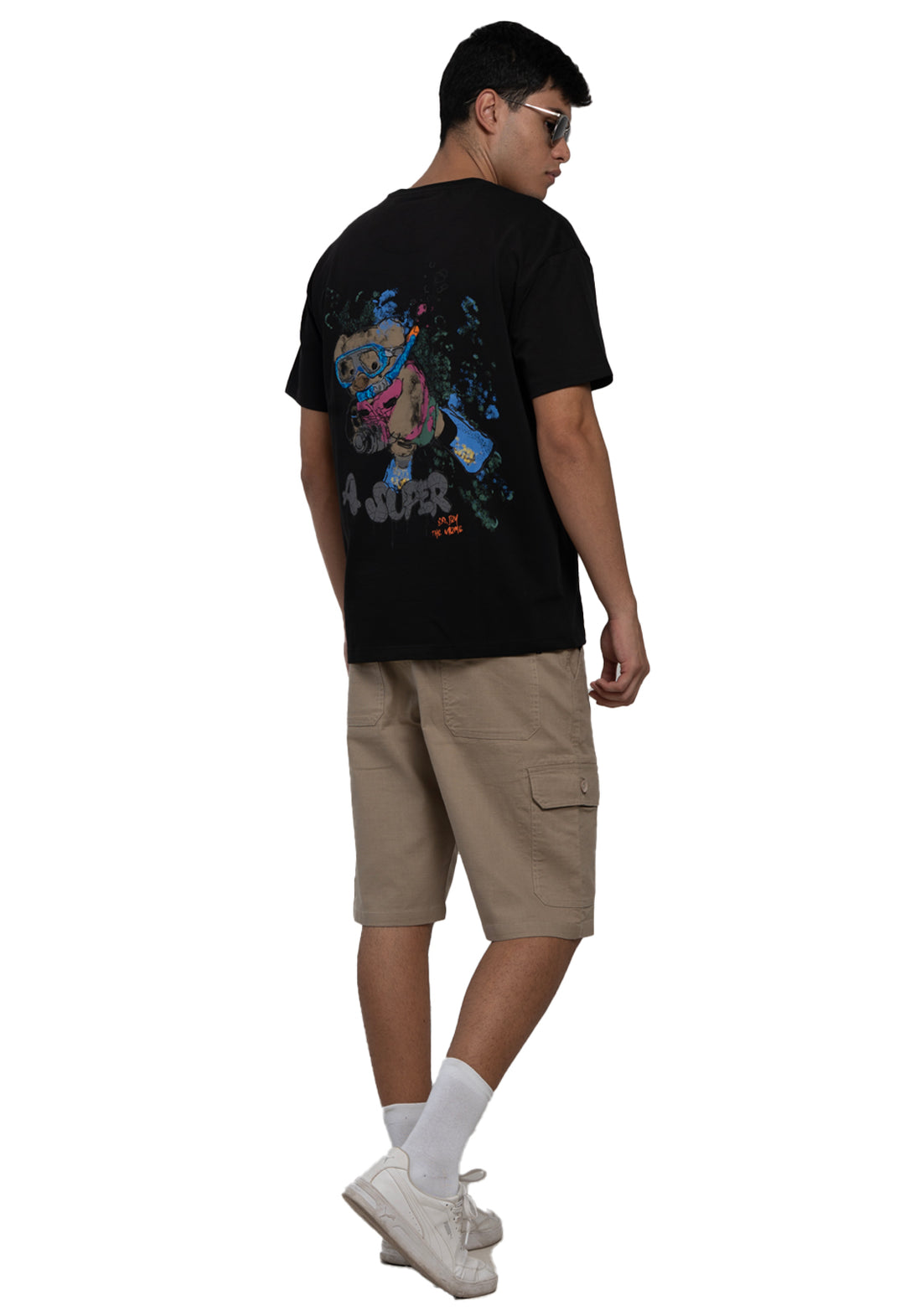 Graphic Print Oversized T-shirt