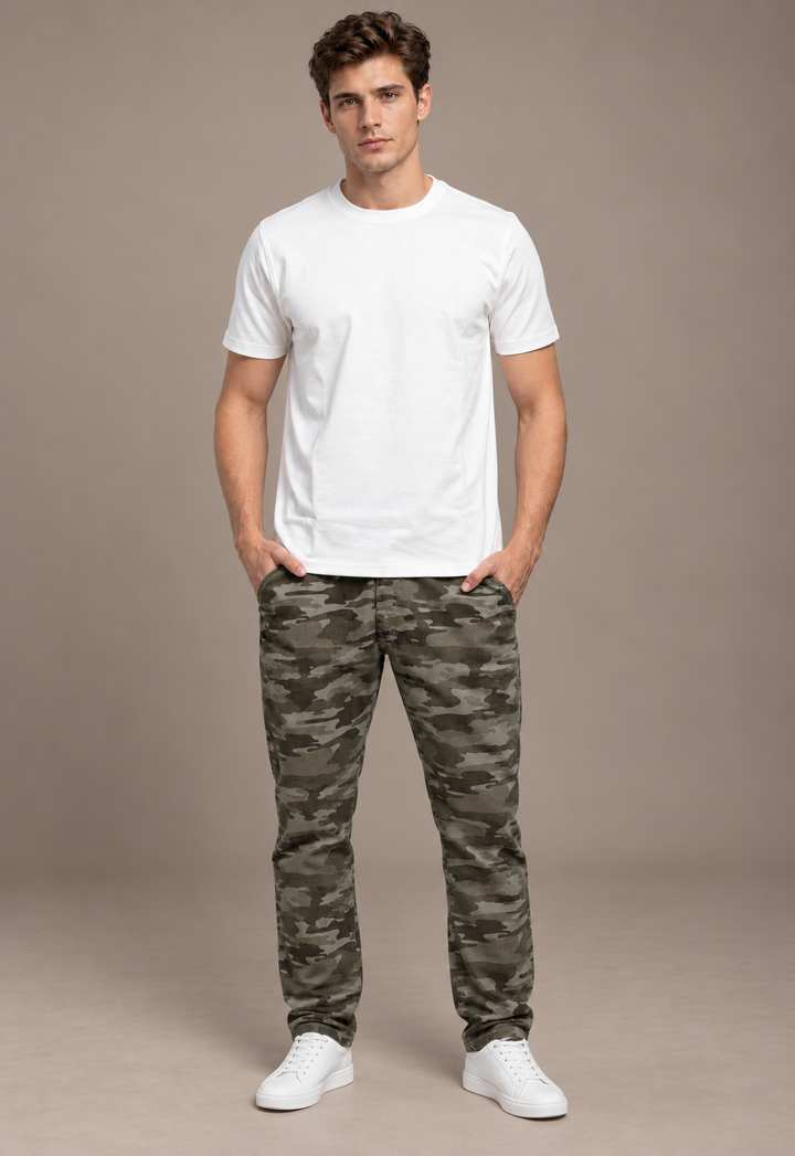 BASIC REGULAR FIT T-SHIRT - OFFWHITE