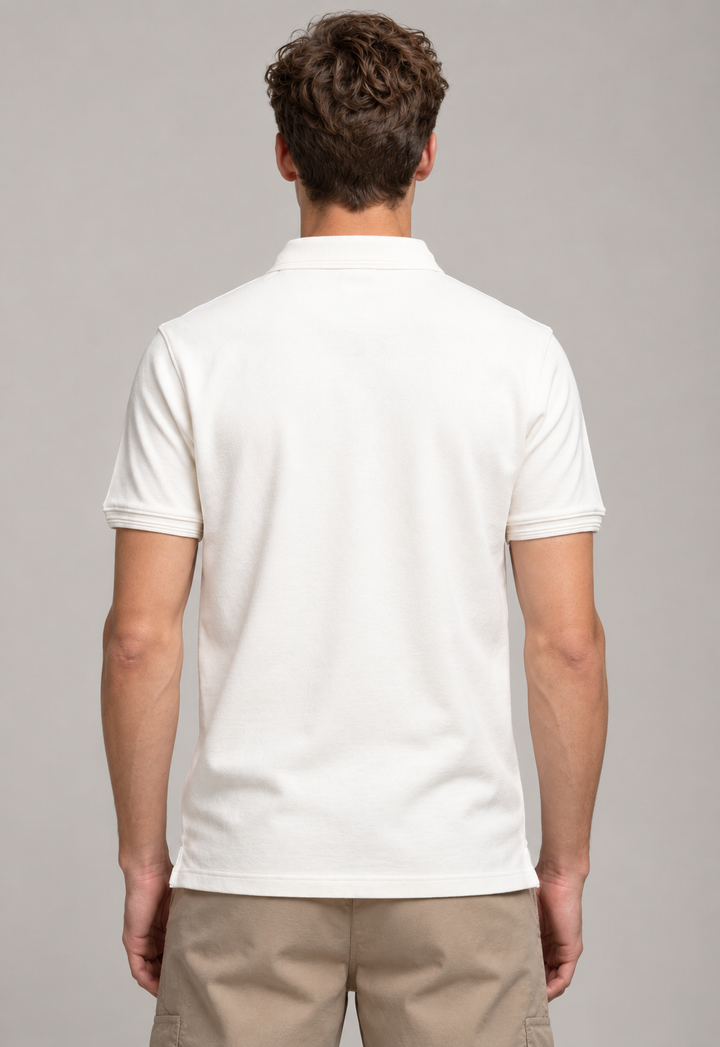 Classic Polo T-Shirt – Off White