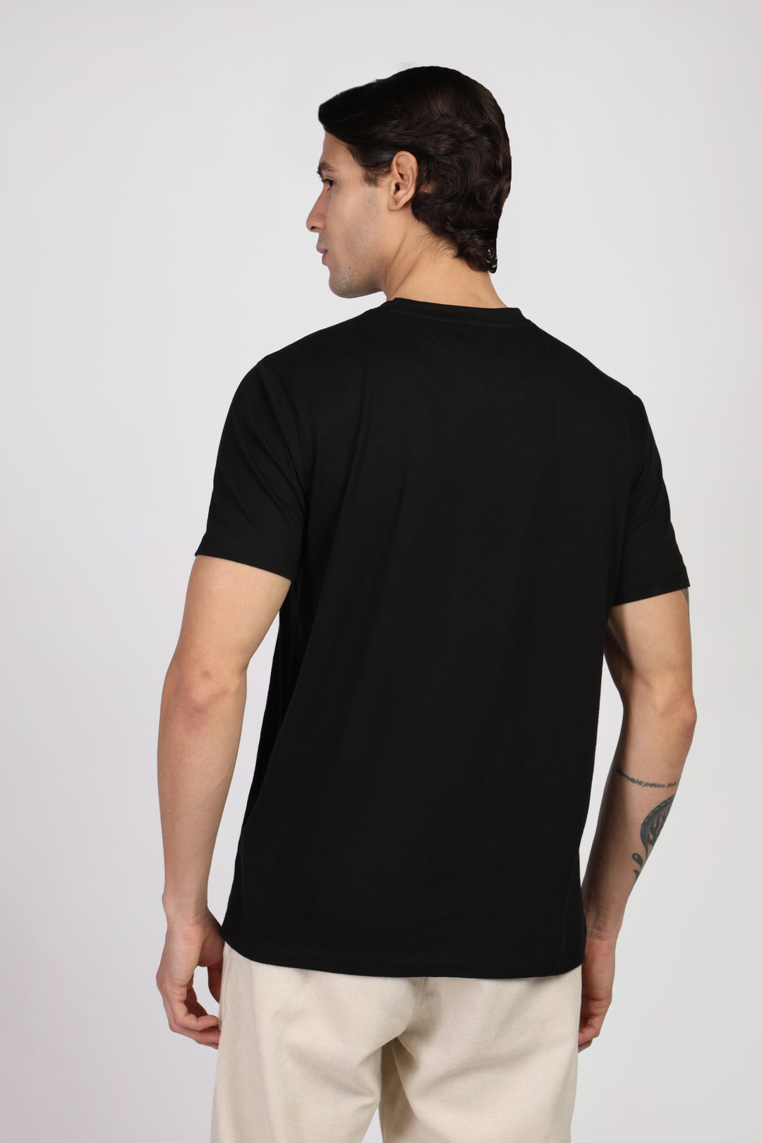 Cotton Chest Printed T-shirt