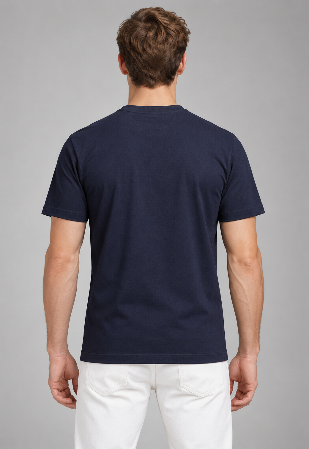 Basic Regular Fit T-Shirt- Navy