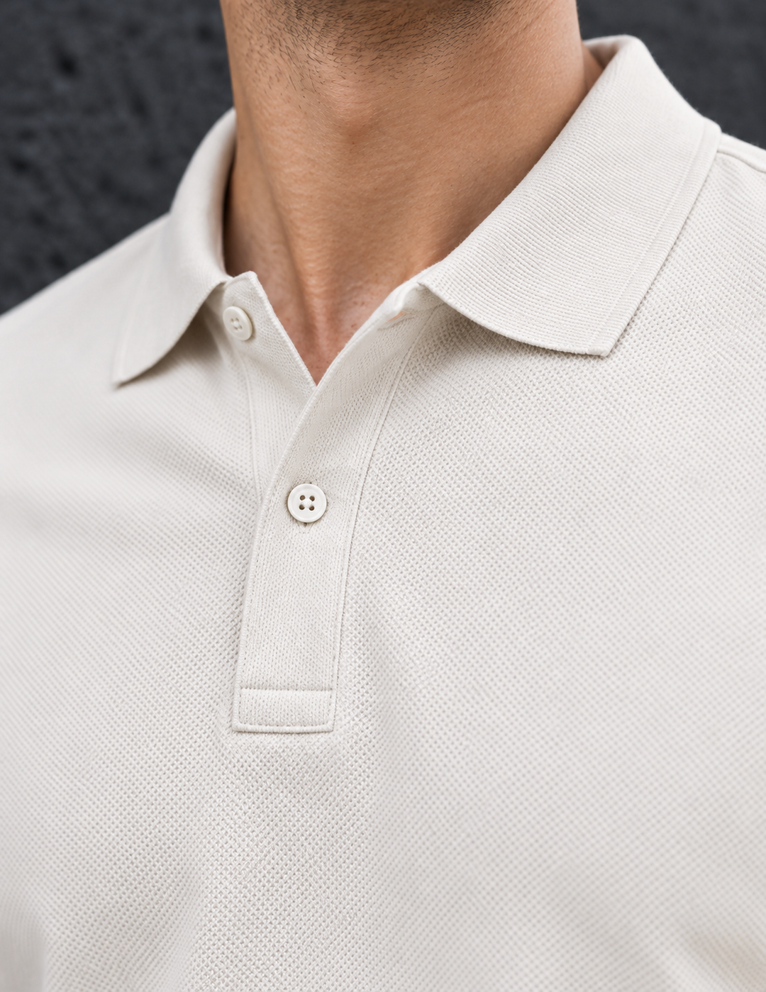 Basic Polo T-Shirt - White