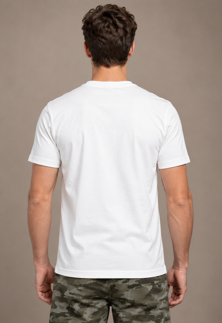 BASIC REGULAR FIT T-SHIRT - OFFWHITE