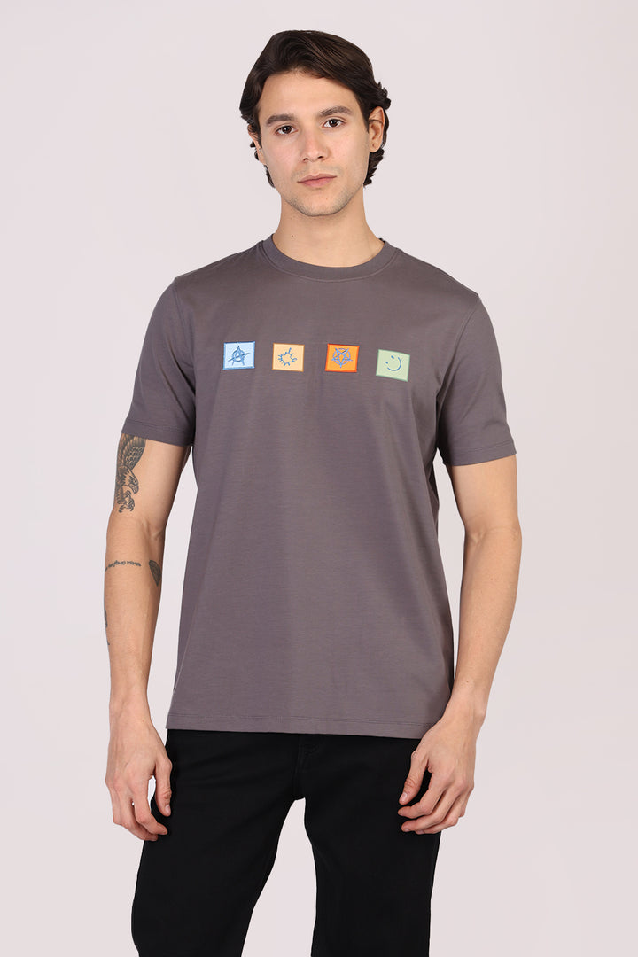 Cotton Half Sleeve Printed T-shirt