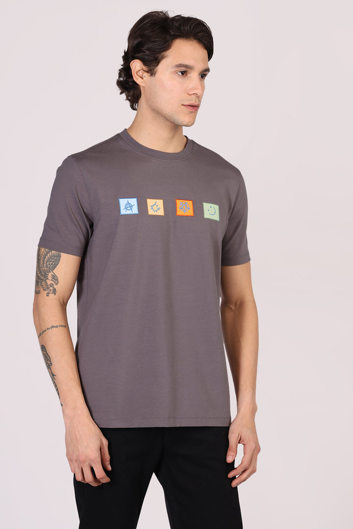 Cotton Half Sleeve Printed T-shirt