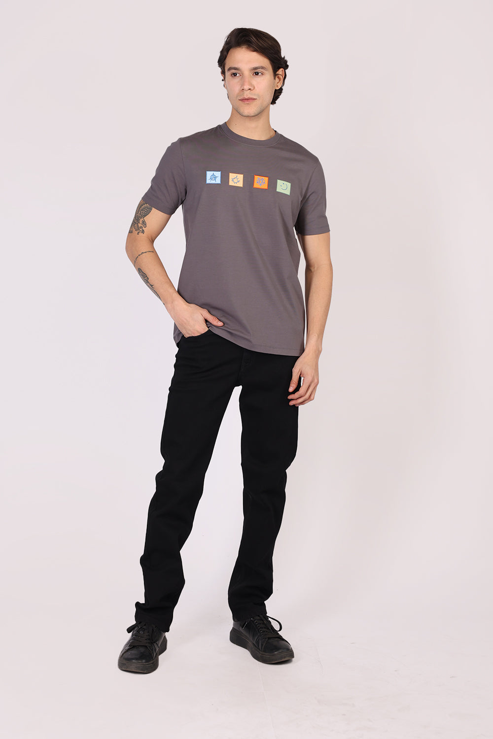 Cotton Half Sleeve Printed T-shirt
