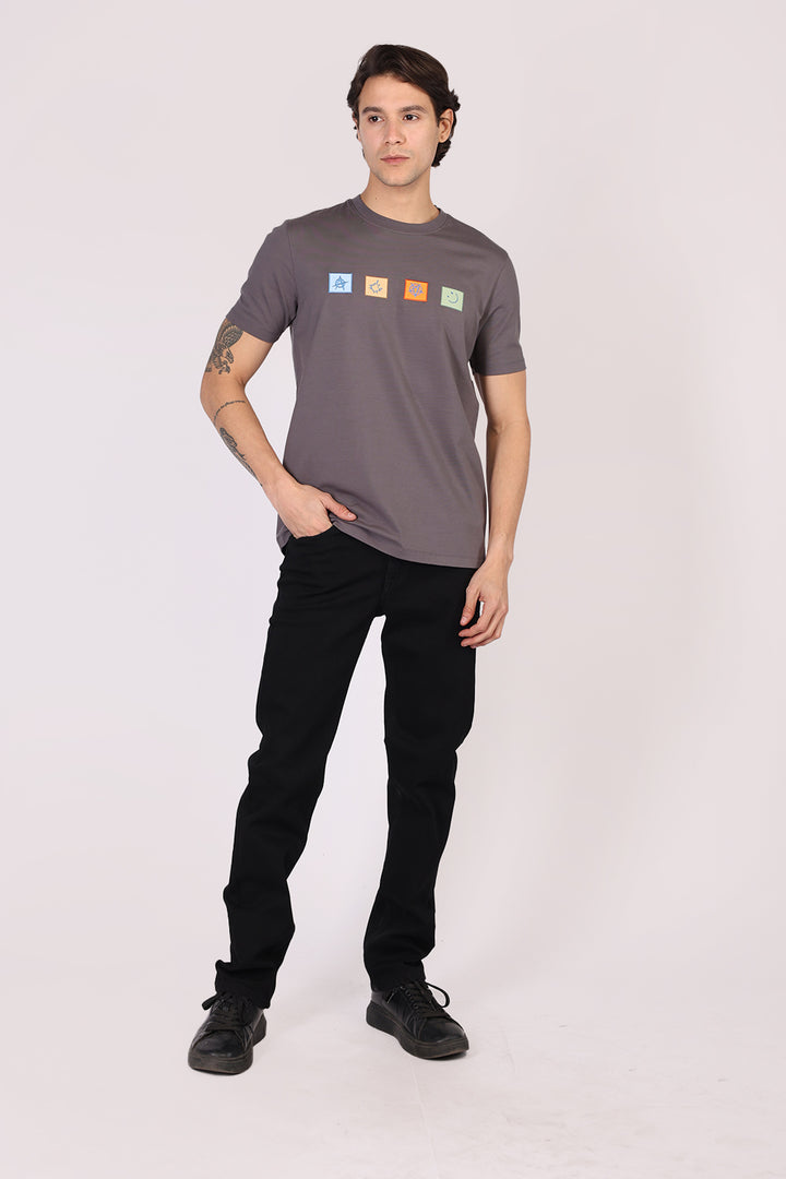 Cotton Half Sleeve Printed T-shirt