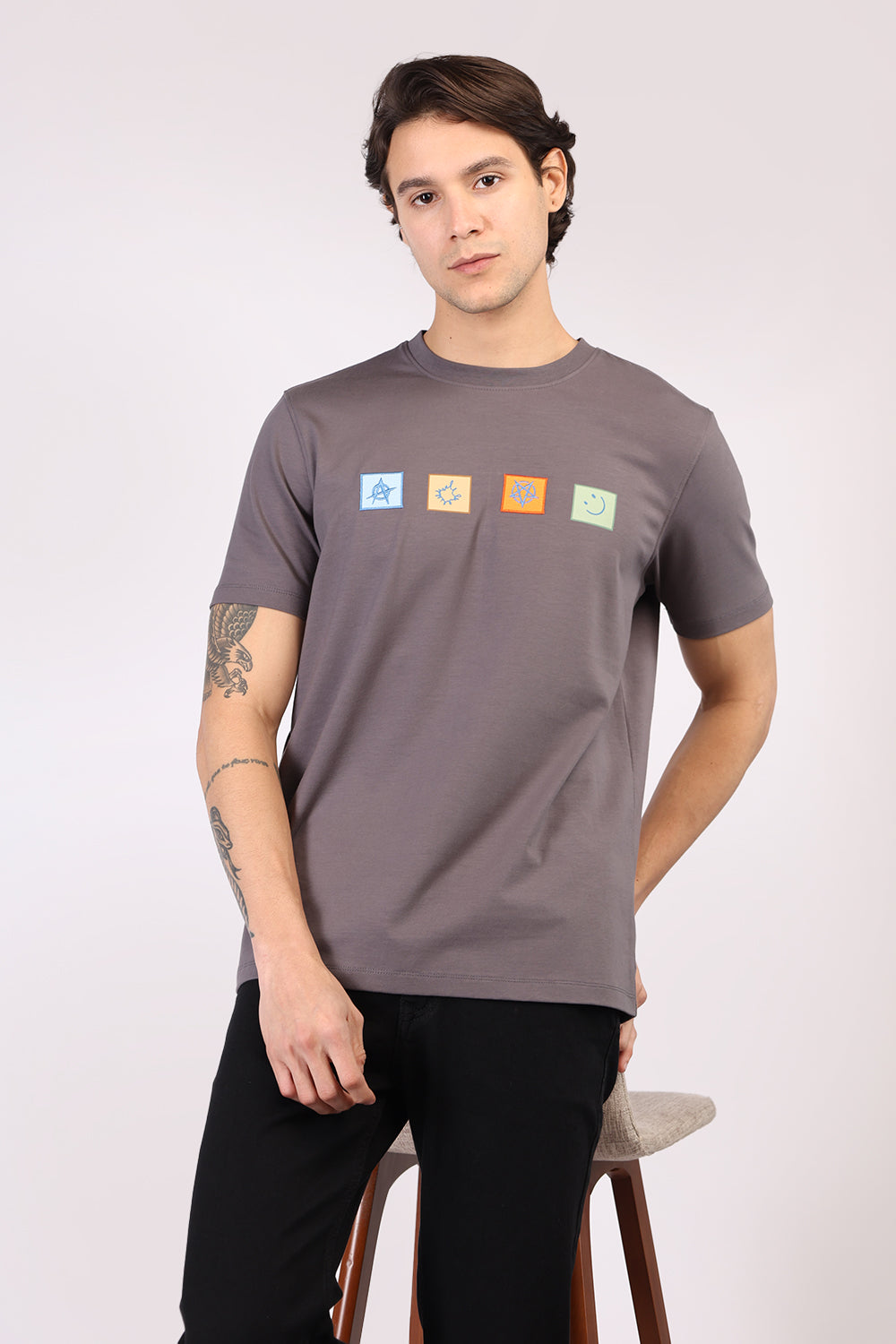 Cotton Half Sleeve Printed T-shirt