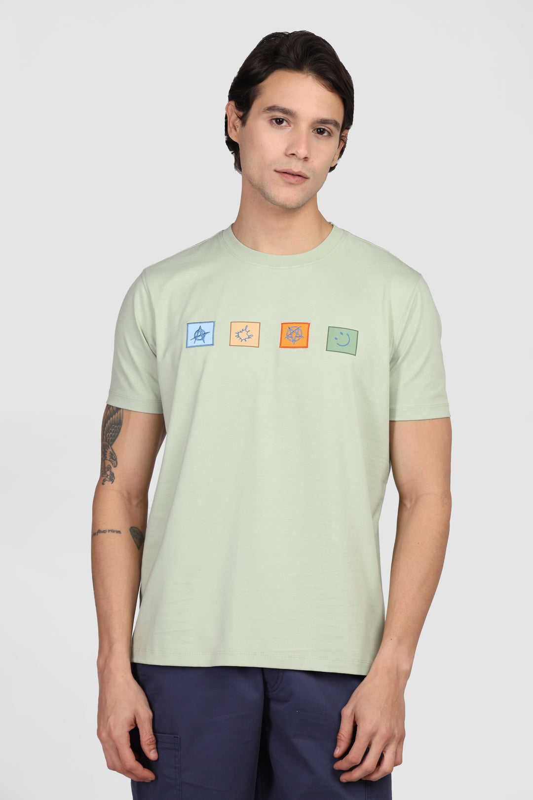 Cotton Half Sleeve Printed T-shirt