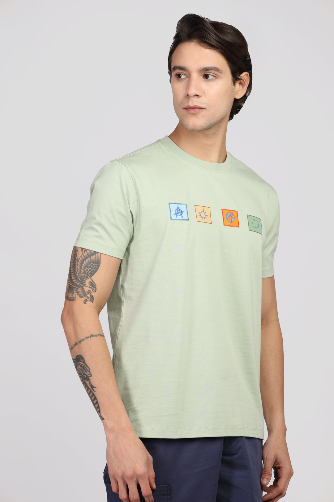 Cotton Half Sleeve Printed T-shirt