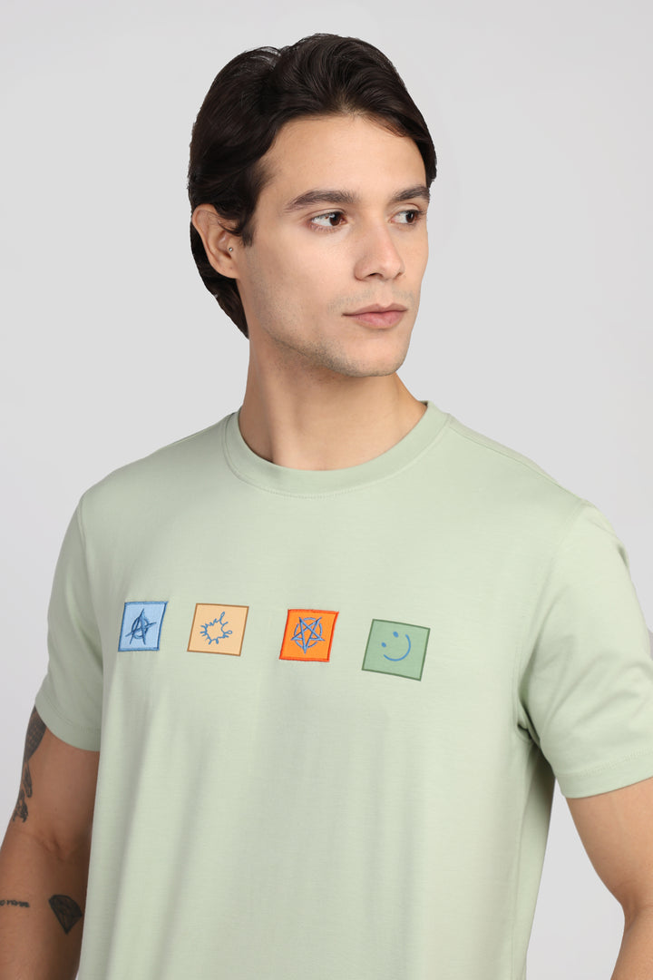 Cotton Half Sleeve Printed T-shirt