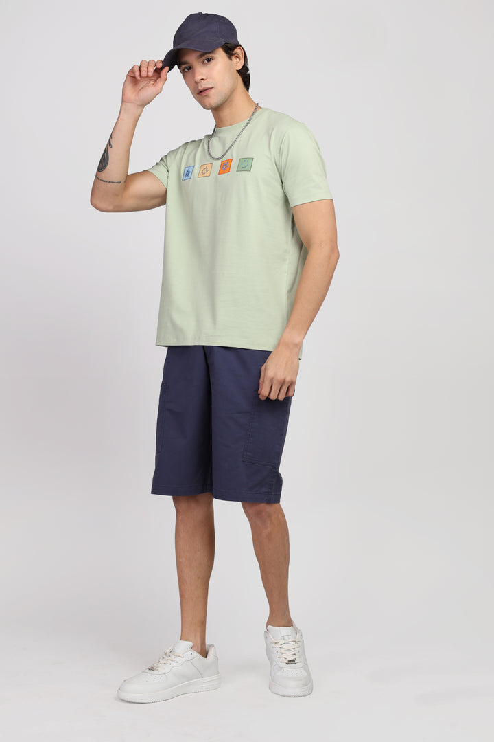 Cotton Half Sleeve Printed T-shirt