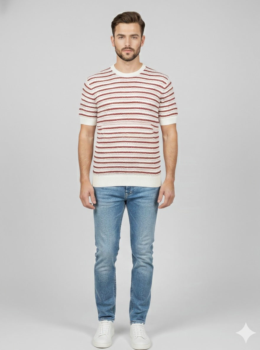 Striper T-shirt - Off White