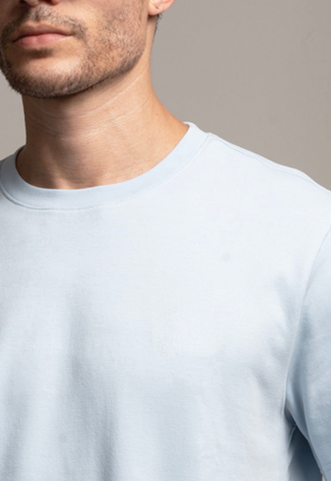 Basic Regular Fit T-Shirt - Sky