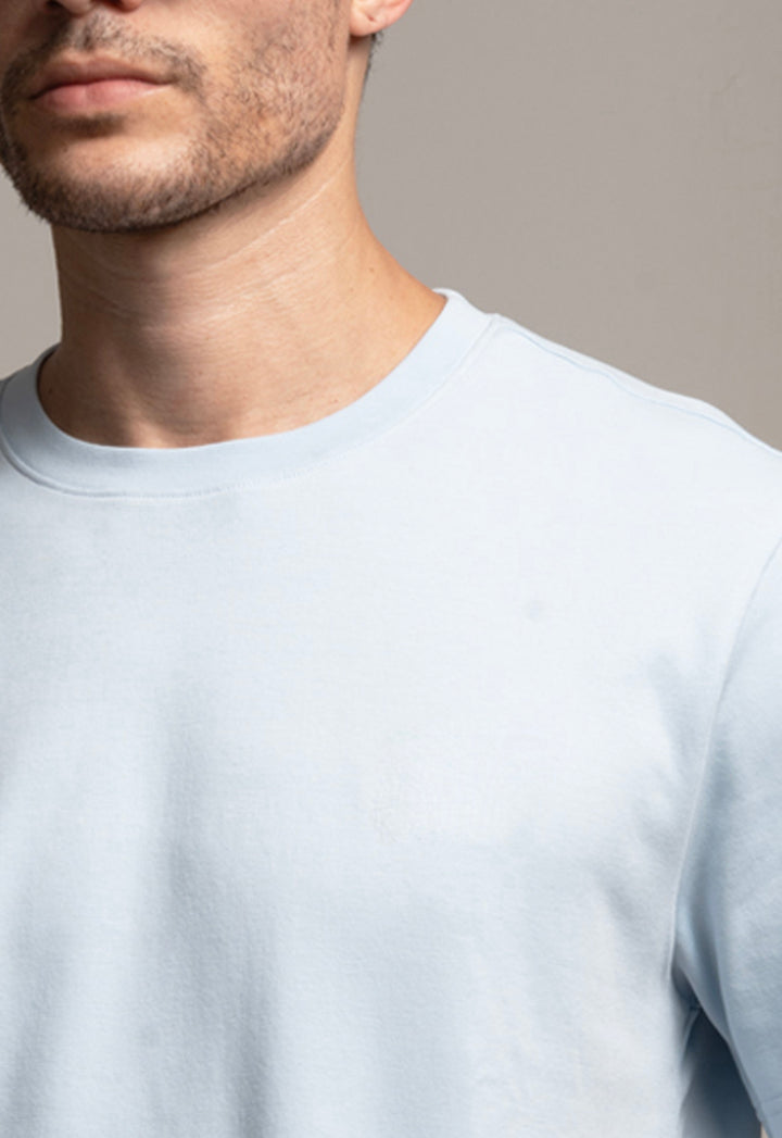 Basic Regular Fit T-Shirt - Sky